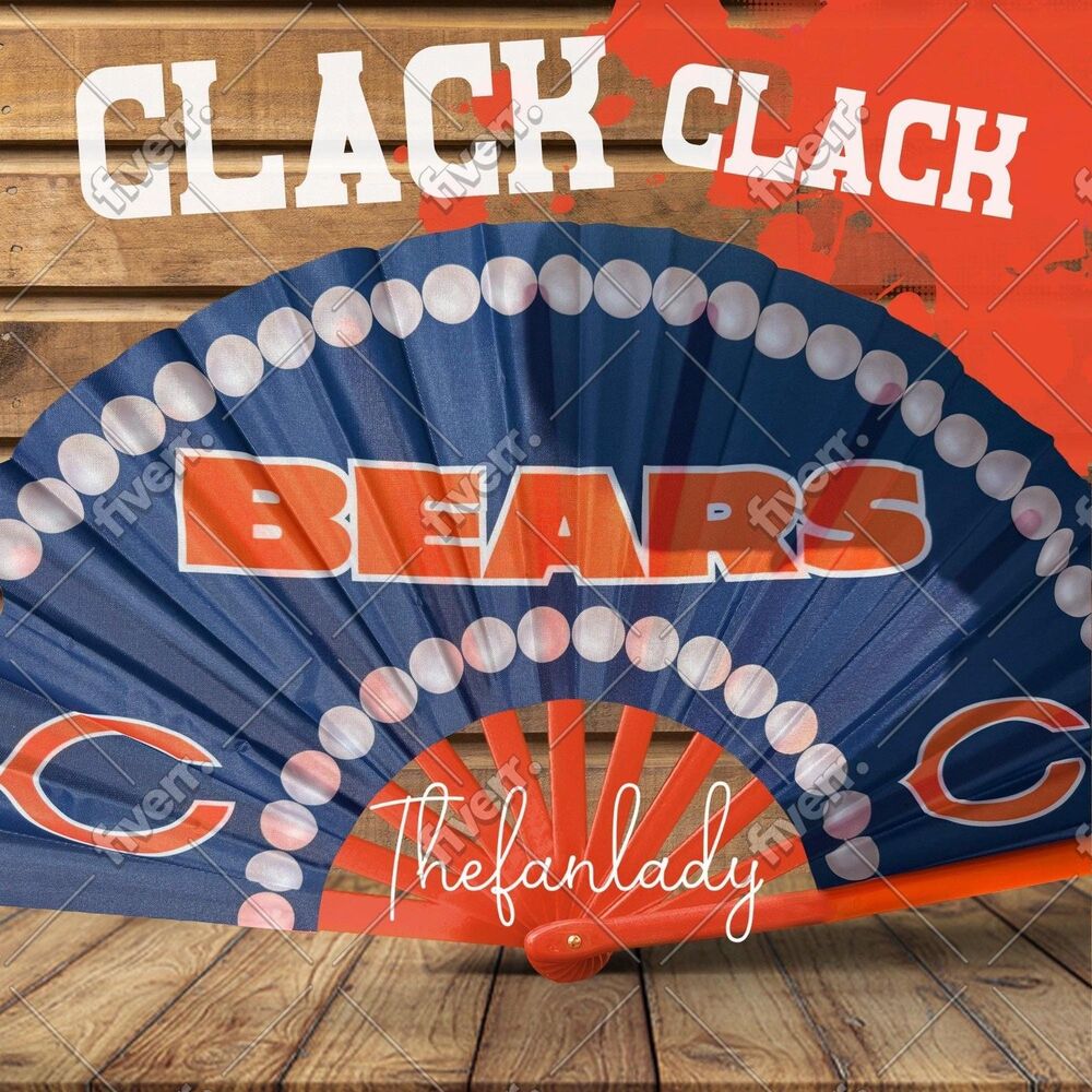 Chicago Bears Clack Fan: NFL Game Day Accessory